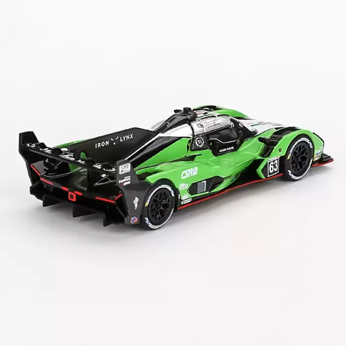 Mini GT 1/64 Lamborghini SC63 #63 Iron lynx 2024 IMSA Sebring 12 Hrs - MGT00816