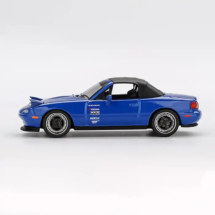 MINI GT: 1/64 Mazda Miata MX-5 (NA) Tuned Version Dark Blue - MGT01069