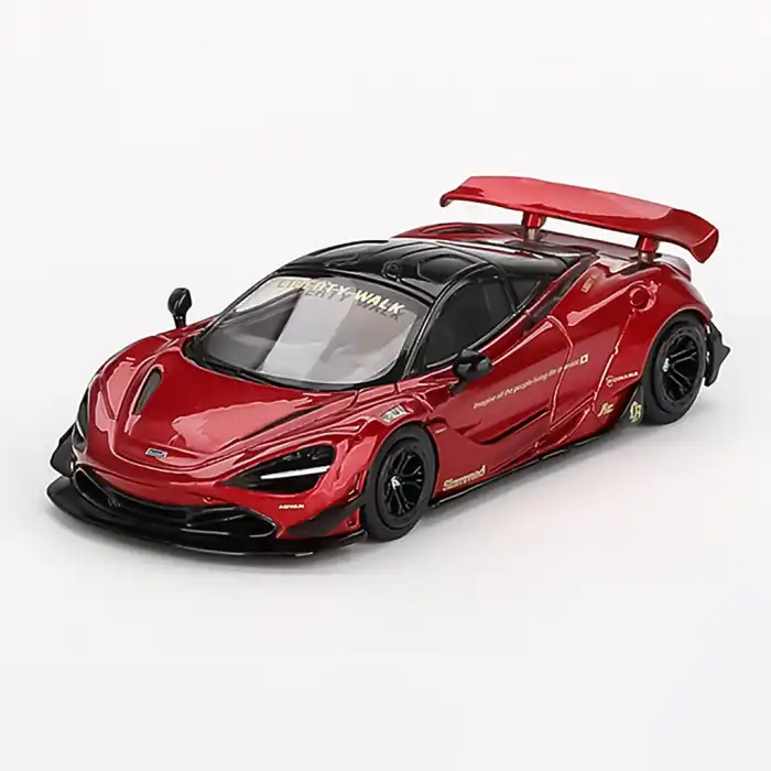 [Ön Satış] Mini GT 1/64 McLaren 720S LB Works Gem Red - MGT00828