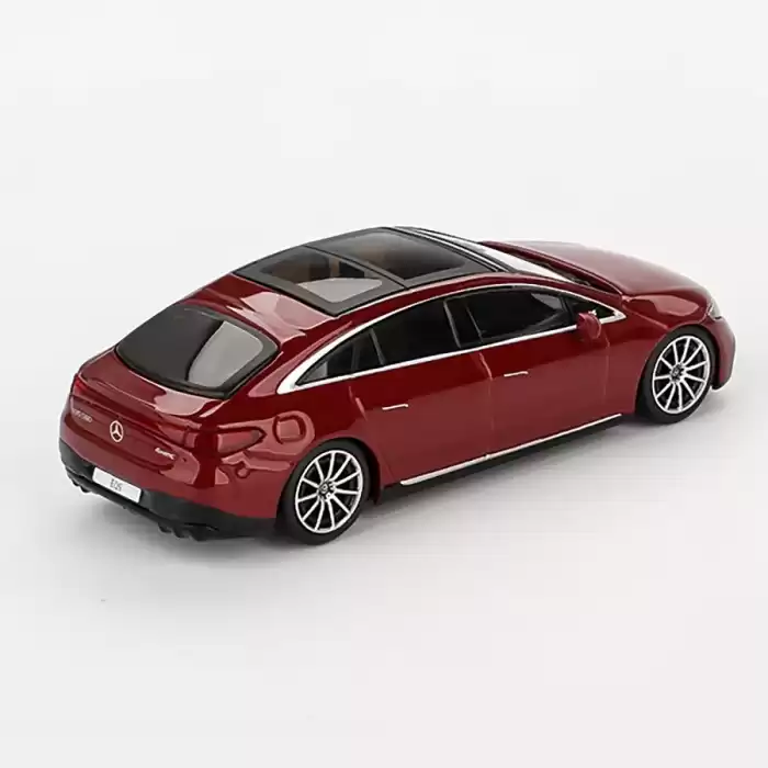 [Ön Satış ] Mini GT 1/64 Mercedes-Benz EQS 580 4MATIC Red Metallic - MGT00970