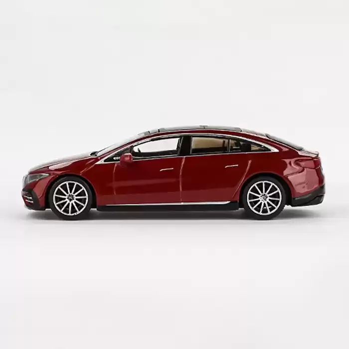 [Ön Satış ] Mini GT 1/64 Mercedes-Benz EQS 580 4MATIC Red Metallic - MGT00970
