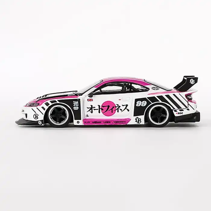 Mini GT 1/64 Nissan LB-Super Silhouette S15 SILVIA Auto Finesse SEMA 2023  - MGT00781