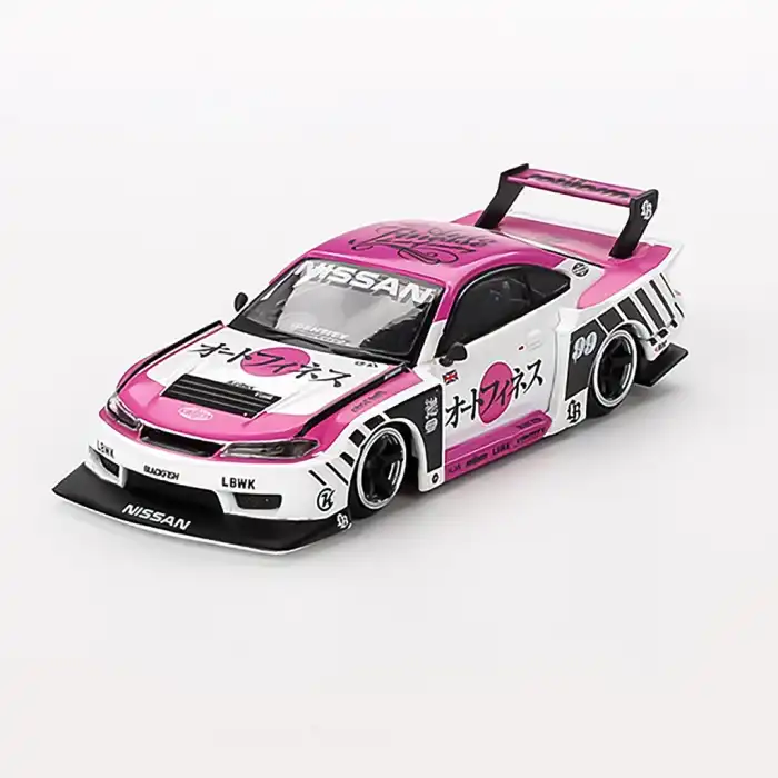 Mini GT 1/64 Nissan LB-Super Silhouette S15 SILVIA Auto Finesse SEMA 2023  - MGT00781