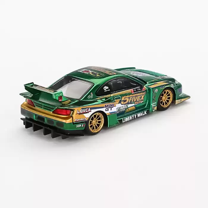 Mini GT 1/64 Nissan LB-Super Silhouette S15 SILVIA LBWK 2024 Fausto Racing MGT00858