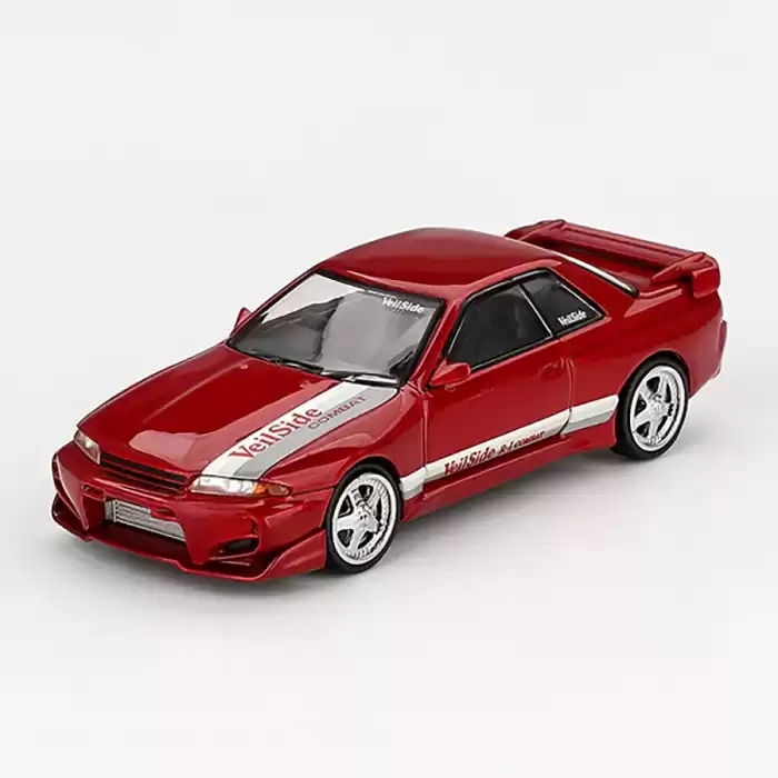 [Ön Satış ] Mini GT 1/64 Nissan Skyline GT-R (R32) VeilSide Combat C-I Gem Red - MGT00987