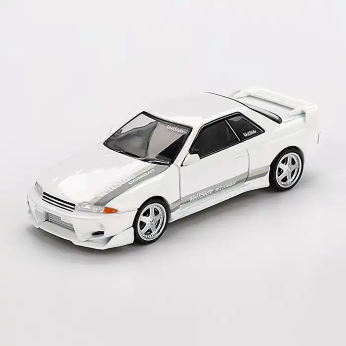 [Ön Satış] Mini GT 1/64 Nissan Skyline GT-R (R32) VeilSide Combat C-I White - MGT01066