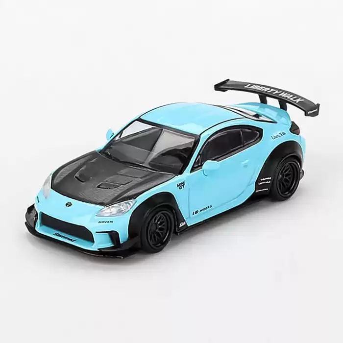 Mini GT 1/64 Toyota GR86 LB Nation Baby Blue MGT00873