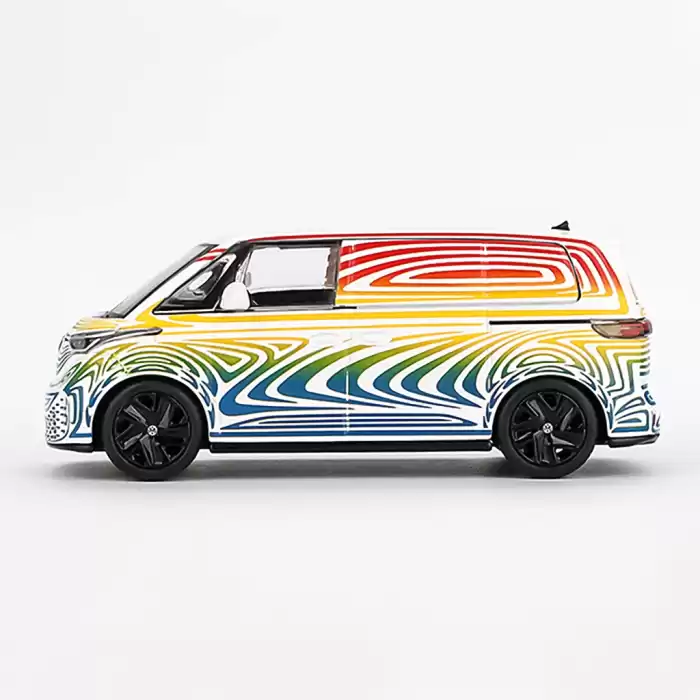 Mini GT 1/64 Volkswagen ID. Buzz Prototype Rainbow - MGT00899