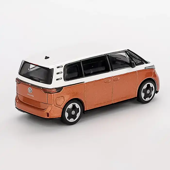 [Ön Satış] Mini GT 1/64 Volkswagen ID.Buzz Candy White / Energetic Orange - MGT01061