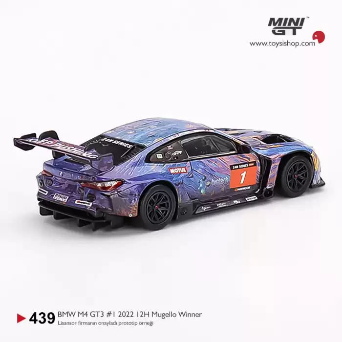 Mini GT BMW M4 GT3 #1 2022 12H Mugello Winner - 439