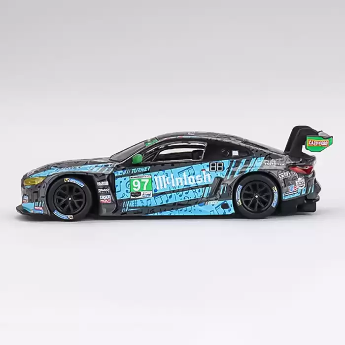 Mini GT BMW M4 GT3 #97 Turner Motorsport IMSA 2023 Laguna Seca GTD 2nd Place - MGT00647