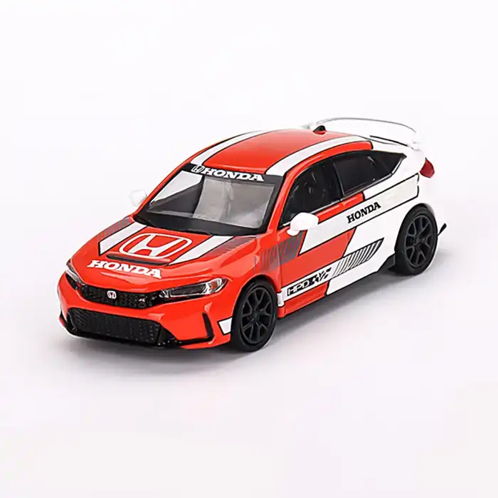Mini GT Honda Civic TYPE R 2023 Pace Car Red - MGT00686