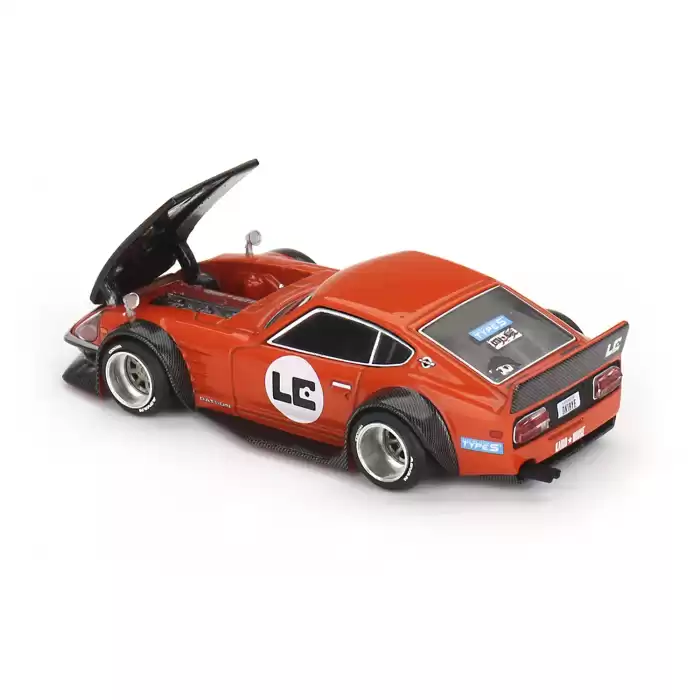 [KaidoHouse x Mini GT] - Nissan Fairlady Z Kaido GT ORANGE BANG Larry Chen V1 - KHMG100
