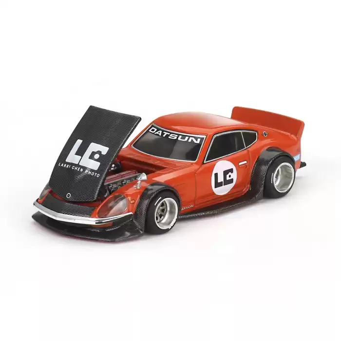 [KaidoHouse x Mini GT] - Nissan Fairlady Z Kaido GT ORANGE BANG Larry Chen V1 - KHMG100