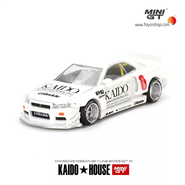 Mini GT Nissan Skyline GT-R (R34) Kaido Works V2 - 049