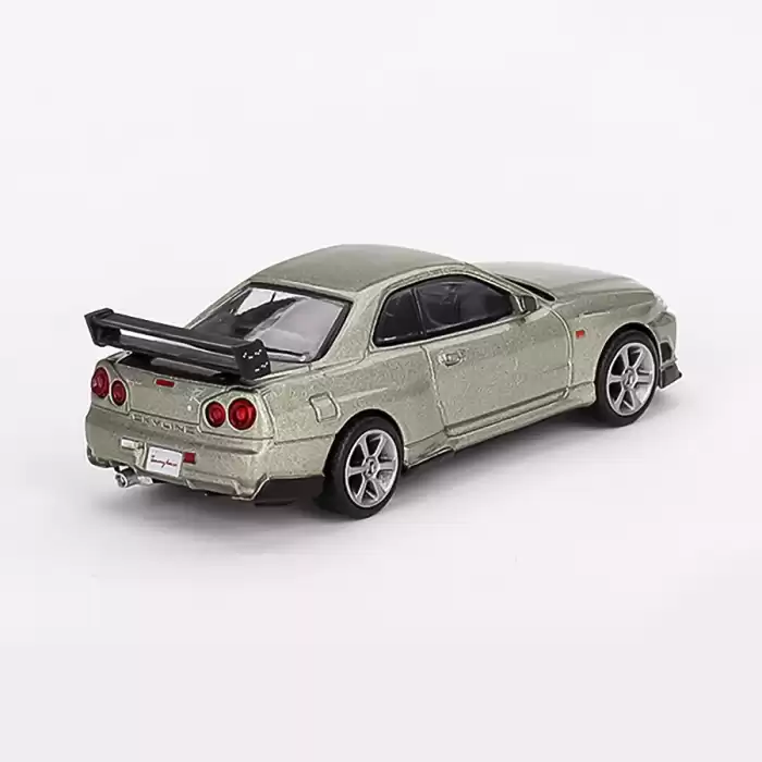 Mini GT Nissan Skyline GT-R (R34) Tommykaira R-z Millenium Jade - MGT00697