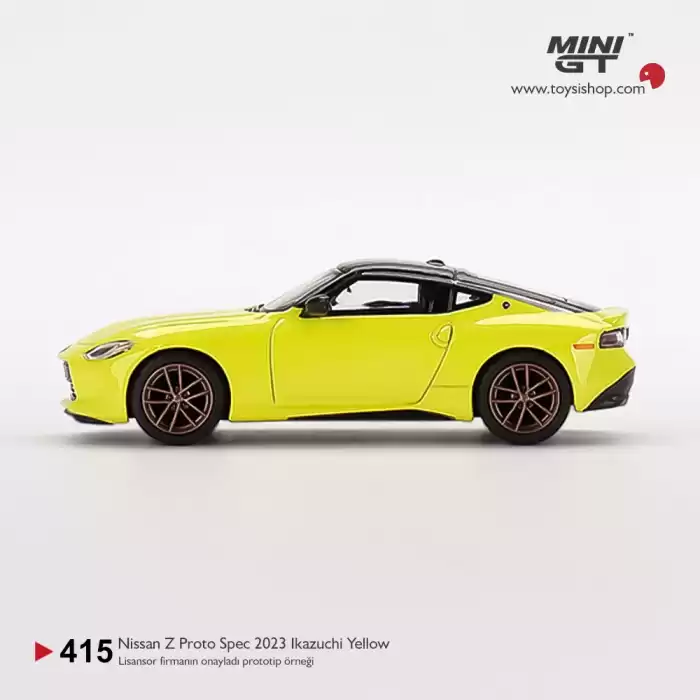 Mini GT Nissan Z Proto Spec 2023 Ikazuchi Yellow - 415