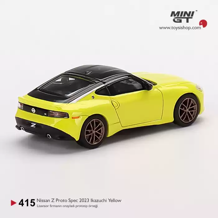 Mini GT Nissan Z Proto Spec 2023 Ikazuchi Yellow - 415