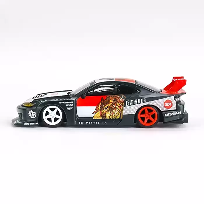 Mini GT x MIZU Diecast - LB-Super Silhouette Nissan SILVIA (S15) “GARUDA” - MGT00652