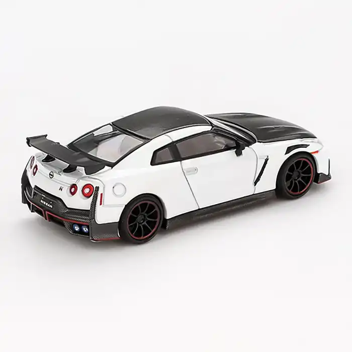 MINI GT：1/64 Nissan GT-R Nismo 2024 Brilliant White Pearl - MGT01045