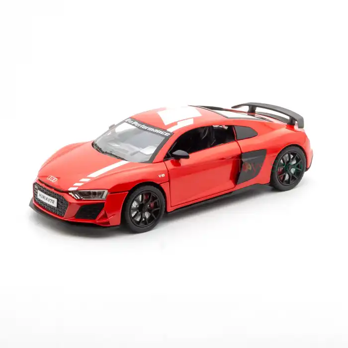 MINIAUTO 1:24 Audi R8 V10 Coupe Typ 4S Performance Kırmızı - 24273K