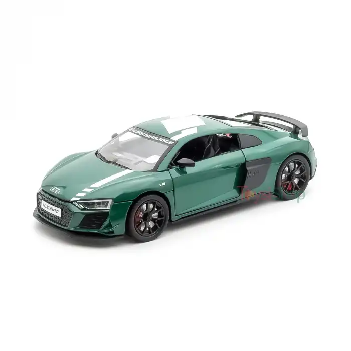 MINIAUTO 1:24 Audi R8 V10 Coupe Typ 4S Performance Yeşil - 24273Y