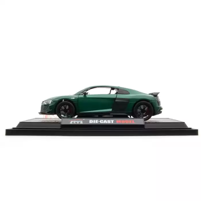 MINIAUTO 1:24 Audi R8 V10 Coupe Typ 4S Performance Yeşil - 24273Y