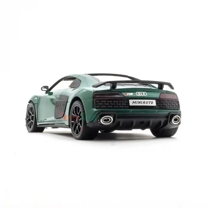 MINIAUTO 1:24 Audi R8 V10 Coupe Typ 4S Performance Yeşil - 24273Y