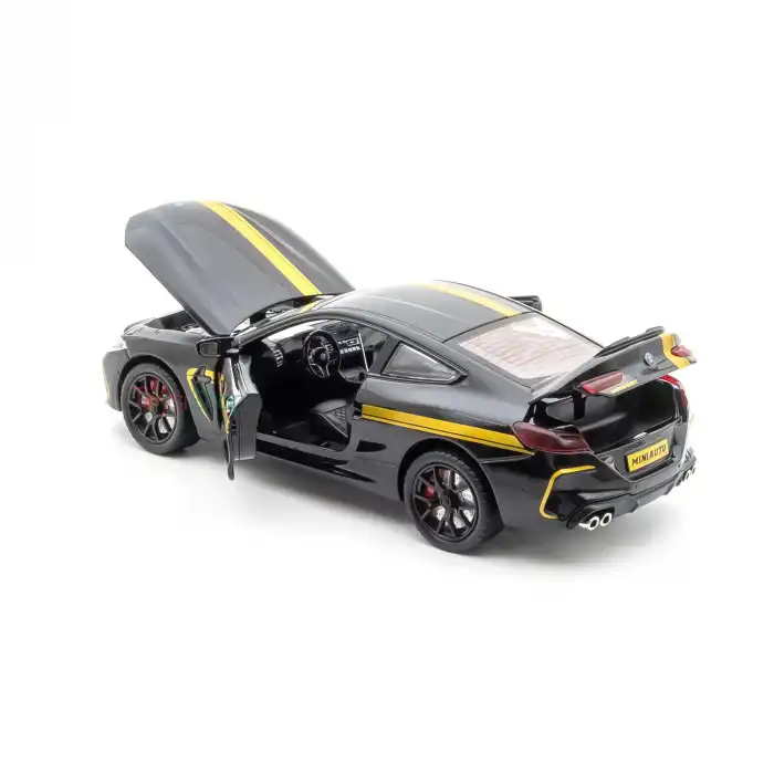 MINIAUTO 1:24 BMW M8 Competition Coupe Siyah - 24223S