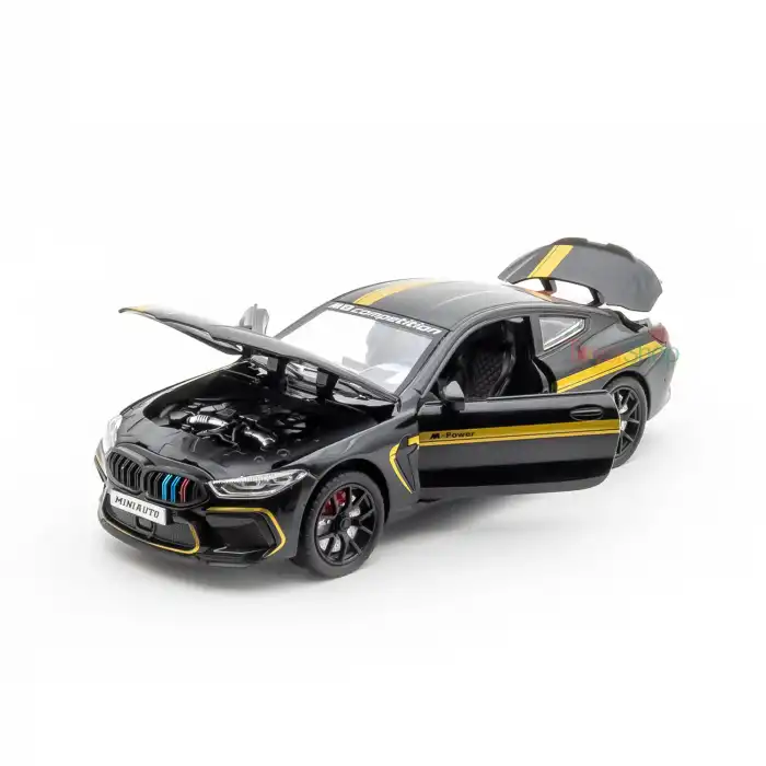 MINIAUTO 1:24 BMW M8 Competition Coupe Siyah - 24223S
