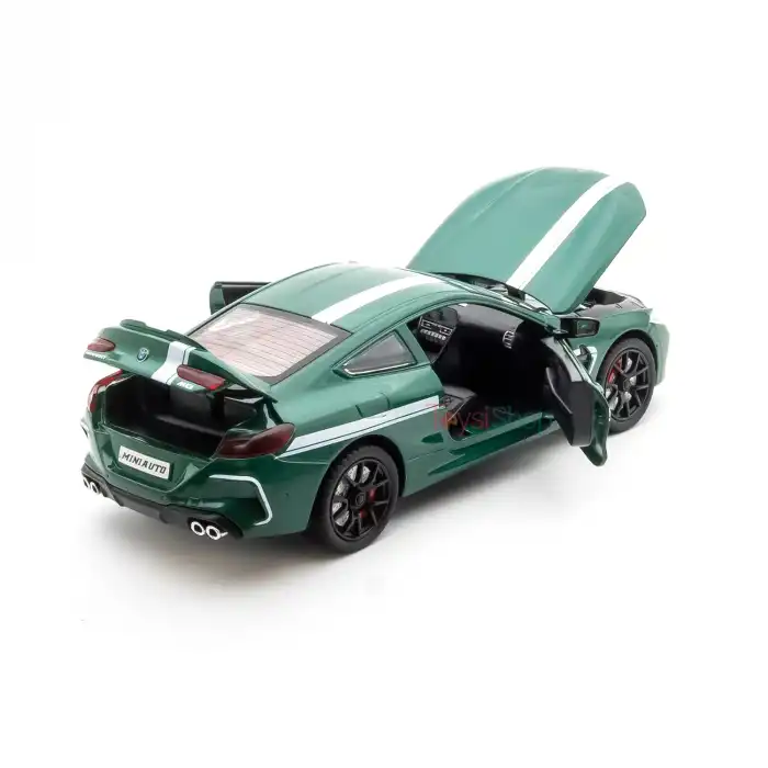 MINIAUTO 1:24 BMW M8 Competition Coupe Yeşil - 24223Y