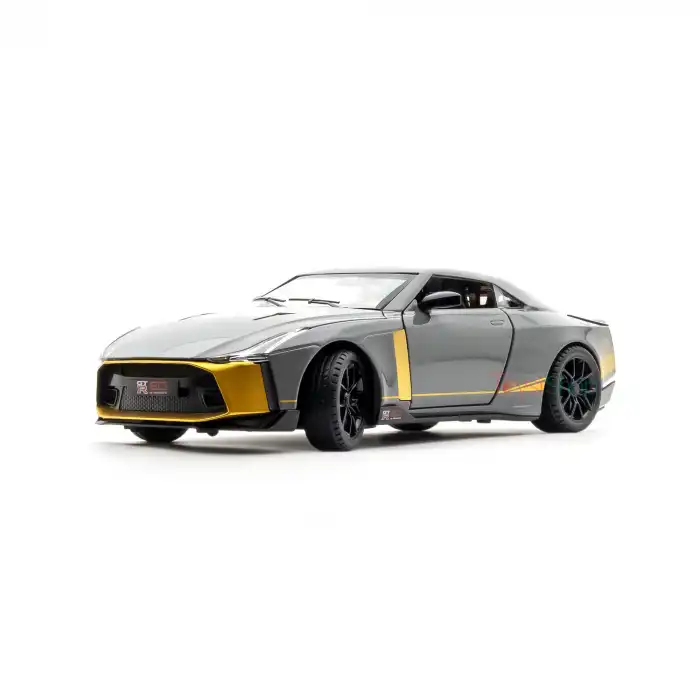 MINIAUTO 1:24 Nissan GT-R50 Italdesign Diecast Model Araba Gri - 24243G
