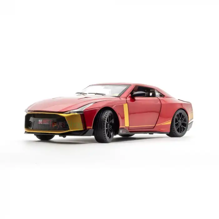 MINIAUTO 1:24 Nissan GT-R50 Italdesign Diecast Model Araba Gri - 24243K