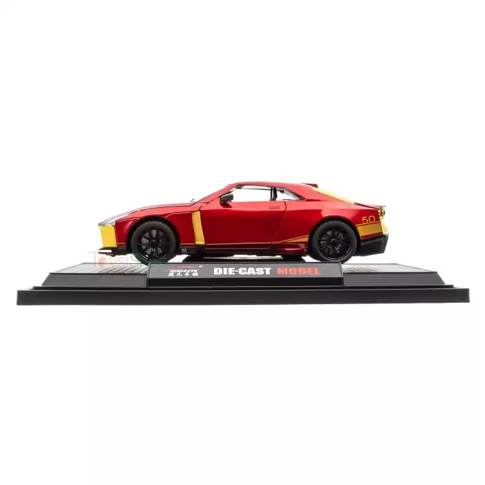MINIAUTO 1:24 Nissan GT-R50 Italdesign Diecast Model Araba Gri - 24243K