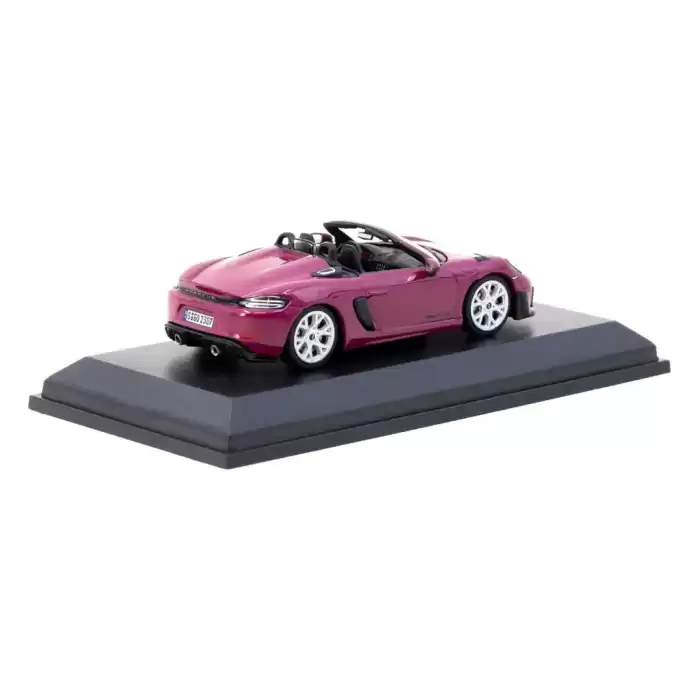 Minichamps | Tarmac Works 1/64 Porsche 718 Spyder RS Ruby Star Neo - COLLAB64 T64MC-008-RS