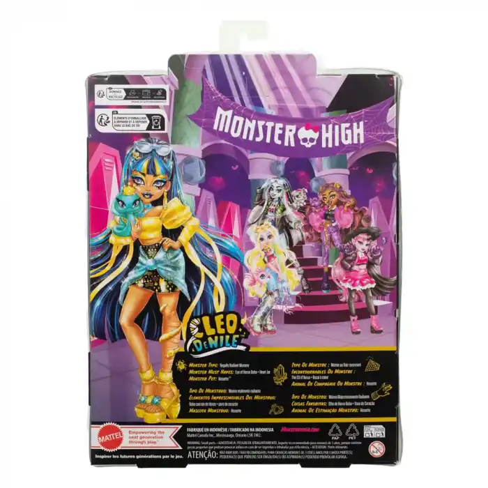 Monster High Acayip Havalı Arkadaşlar Cleo De Nile, HXH74