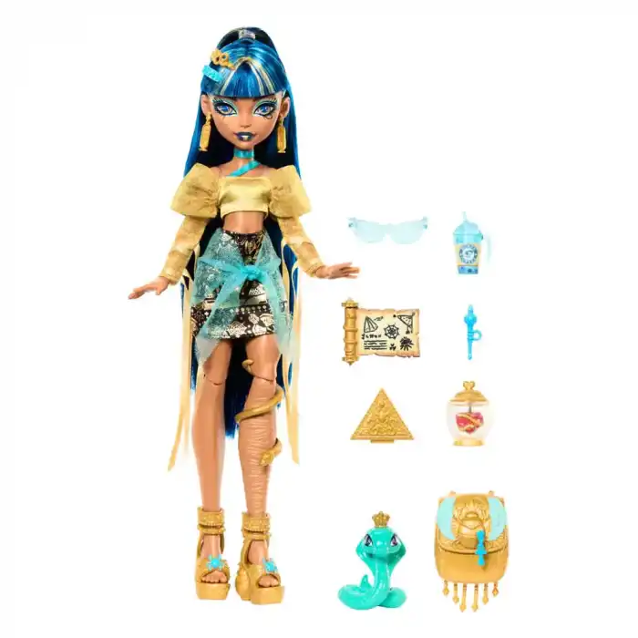 Monster High Acayip Havalı Arkadaşlar Cleo De Nile, HXH74
