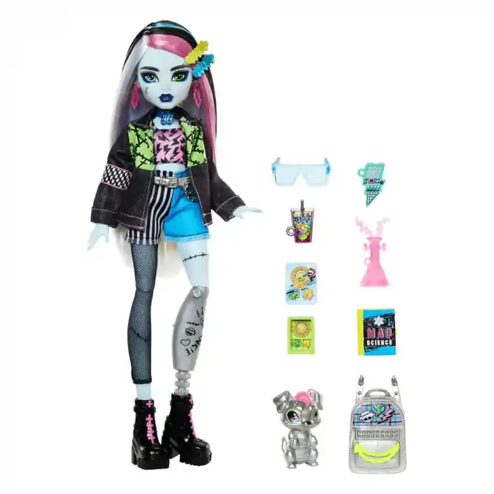 Monster High Acayip Havalı Arkadaşlar Frankie Stein, HXH73