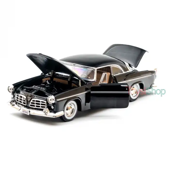 Motor Max 1:24 1955 Chrysler C300 Siyah - 73302