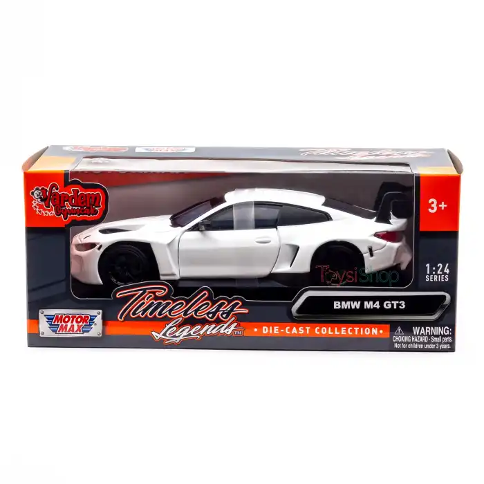 Motor Max 1:24 BMW GT3 Beyaz - 79390