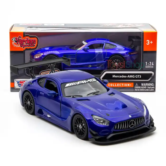 Motor Max 1:24 Mercedes-AMG GT3 Lacivert - 73386