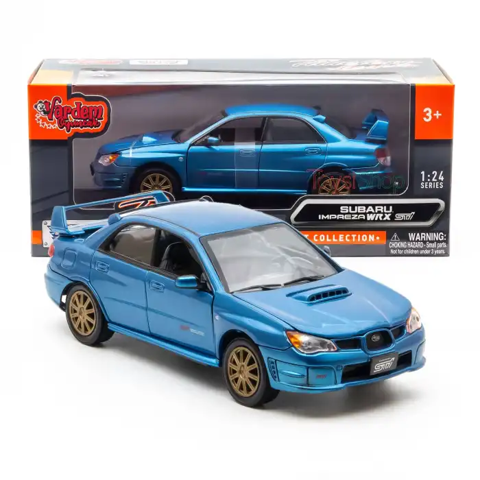 Motor Max 1:24 Subaru Impreza WRX STI Lacivert - 73330