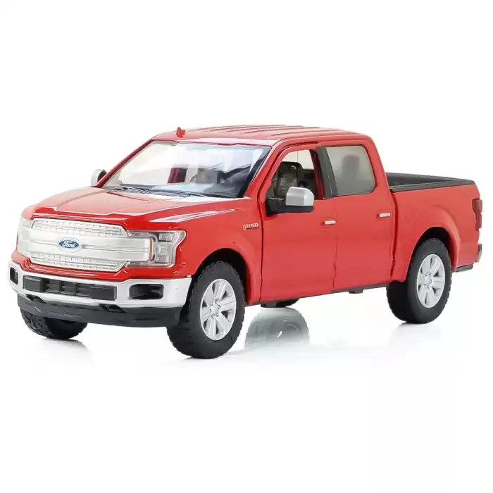 Motor Max 1:27 2019 Ford F-150 Lariat Crew Cab - Kırmızı