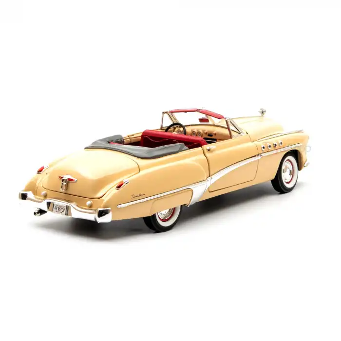 Motor Max 1:18 1949 Buick Roadmaster Diecast Model Araba Bej - 73116