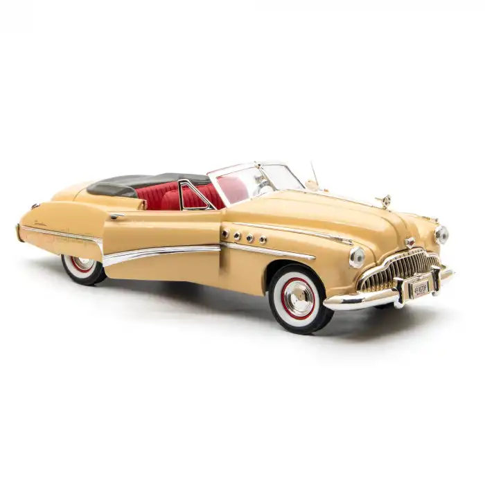 Motor Max 1:18 1949 Buick Roadmaster Diecast Model Araba Bej - 73116