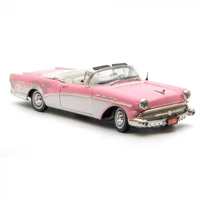Motor Max 1:18 1957 Buick Roadmaster Pembe Klasik Model Araba - 73152