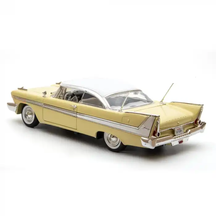 Motor Max 1:18 1958 Plymouth Fury Diecast Model Araba Sarı - 73115