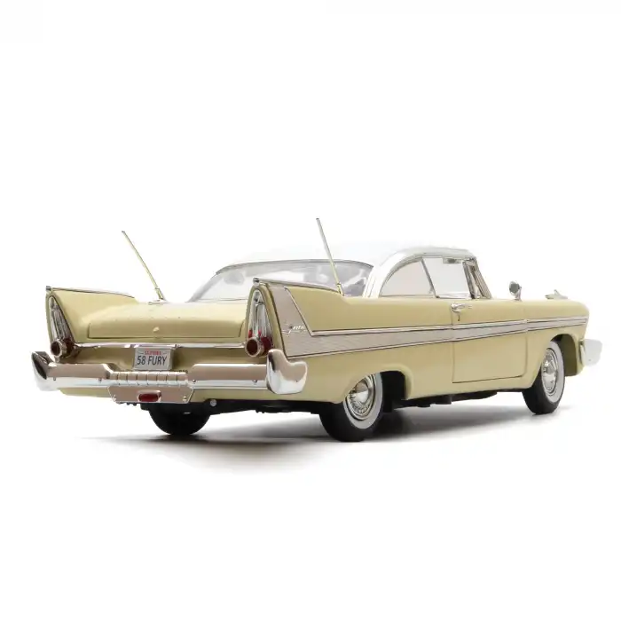Motor Max 1:18 1958 Plymouth Fury Diecast Model Araba Sarı - 73115