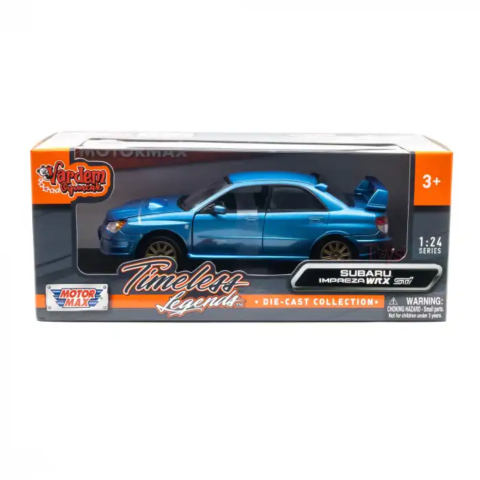 Motor Max 1:24 Subaru Impreza WRX Sti Diecast Model Araba - 73330