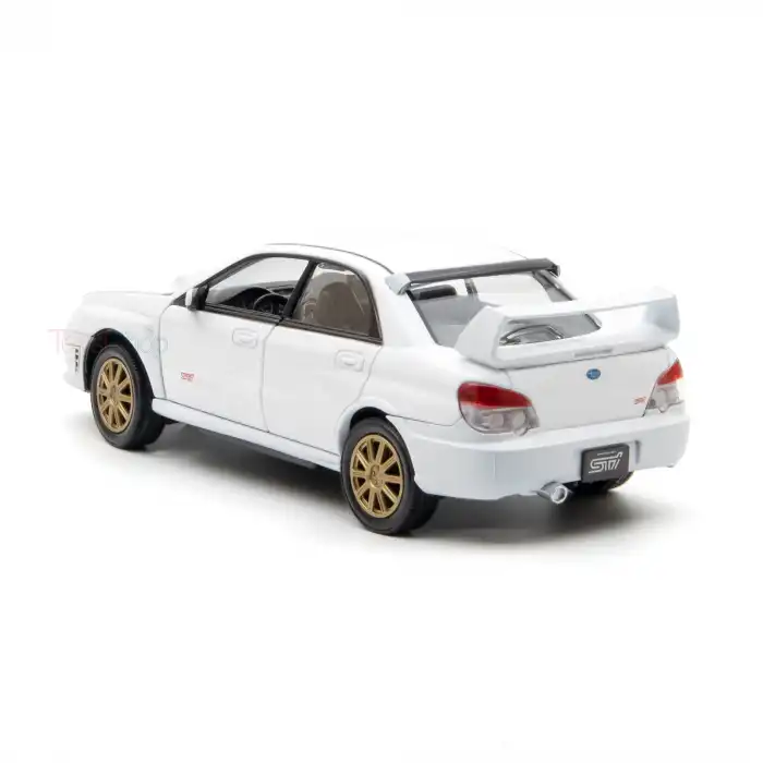 Motor Max 1:24 Subaru Impreza WRX Sti Diecast Model Araba Beyaz - 73330